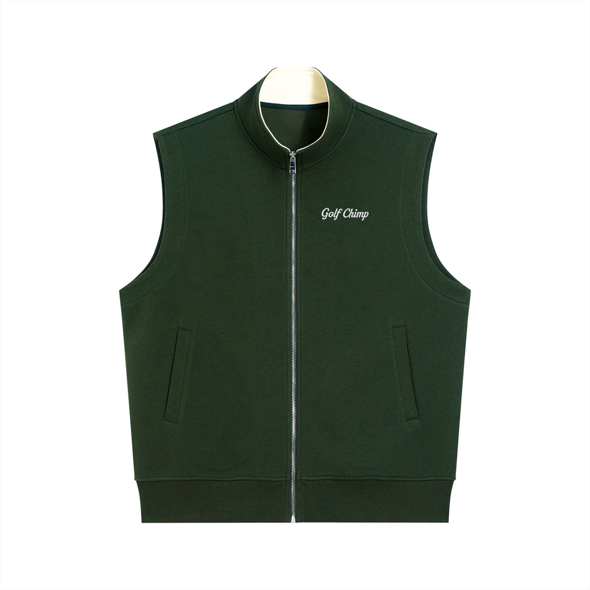 Caddie Vest golf gilet, front view