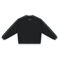 Albatross Sweatshirt, raglan sleeve and V-neck detail