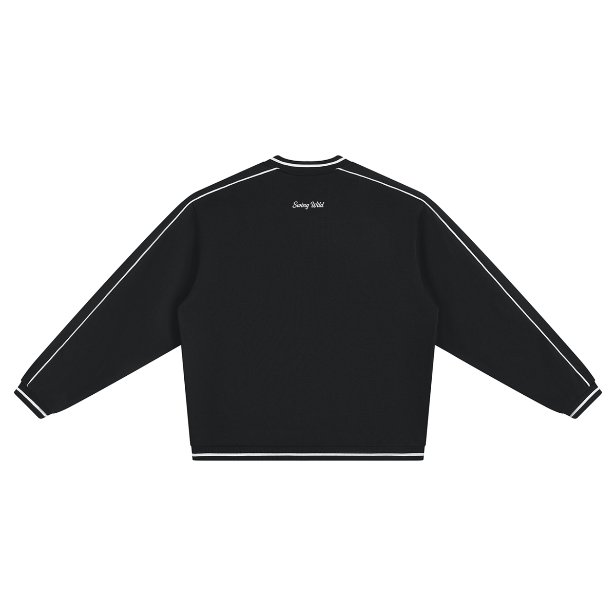 Albatross Sweatshirt, raglan sleeve and V-neck detail