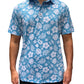 Honolulu Polo — men's tropical print performance golf polo shirt by Golf Chimp