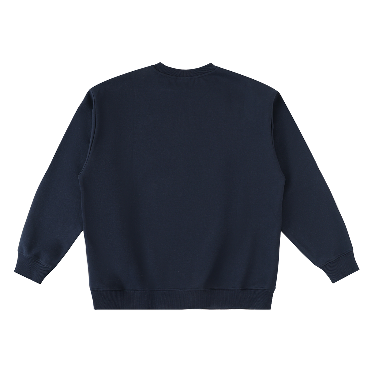 Fairway Sweatshirt, navy crewneck, contrast taping detail
